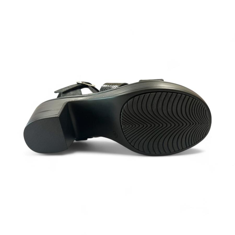 Sandalias Mujer Via Rosmini Cattani Negro