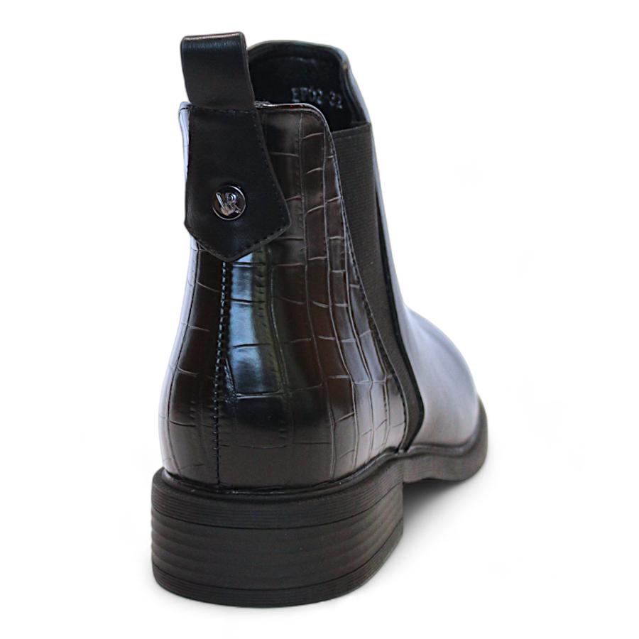 Botin Casual Mujer Via Rosmini Pani Negro