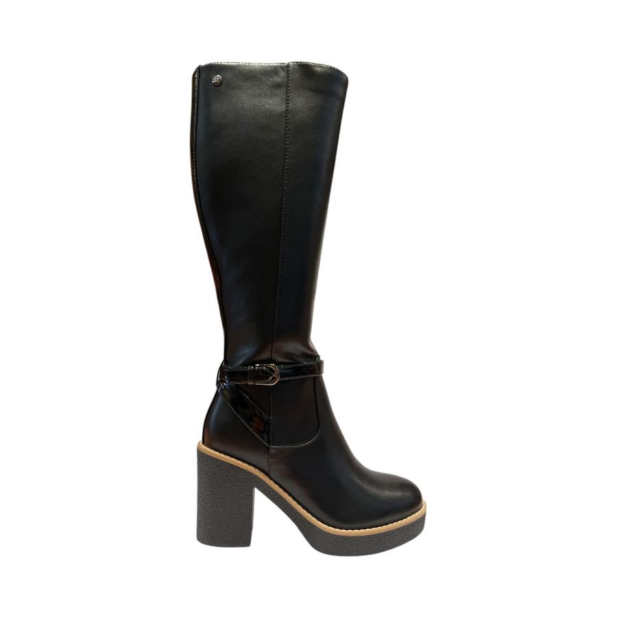 Bota Mujer Via Rosmini Brada Negro