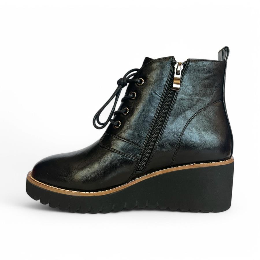 Botín Casual Mujer Via Rosmini Casel Negro