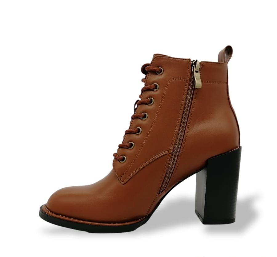 Botin Mujer Via Rosmini Abruzzi Camel