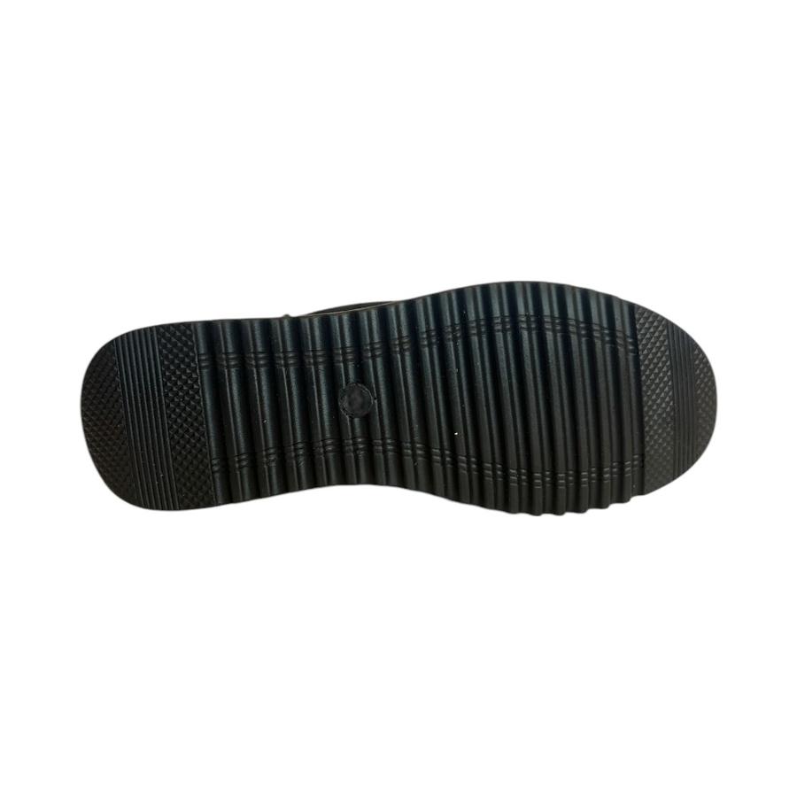 Bota Media Casual Mujer Via Rosmini Alosa Negro