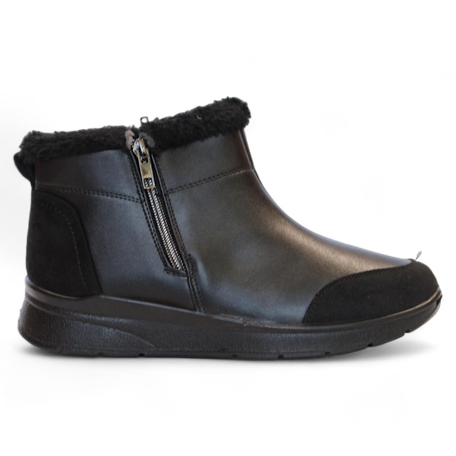 Botin Casual Mujer Via Rosmini Asiago Negro