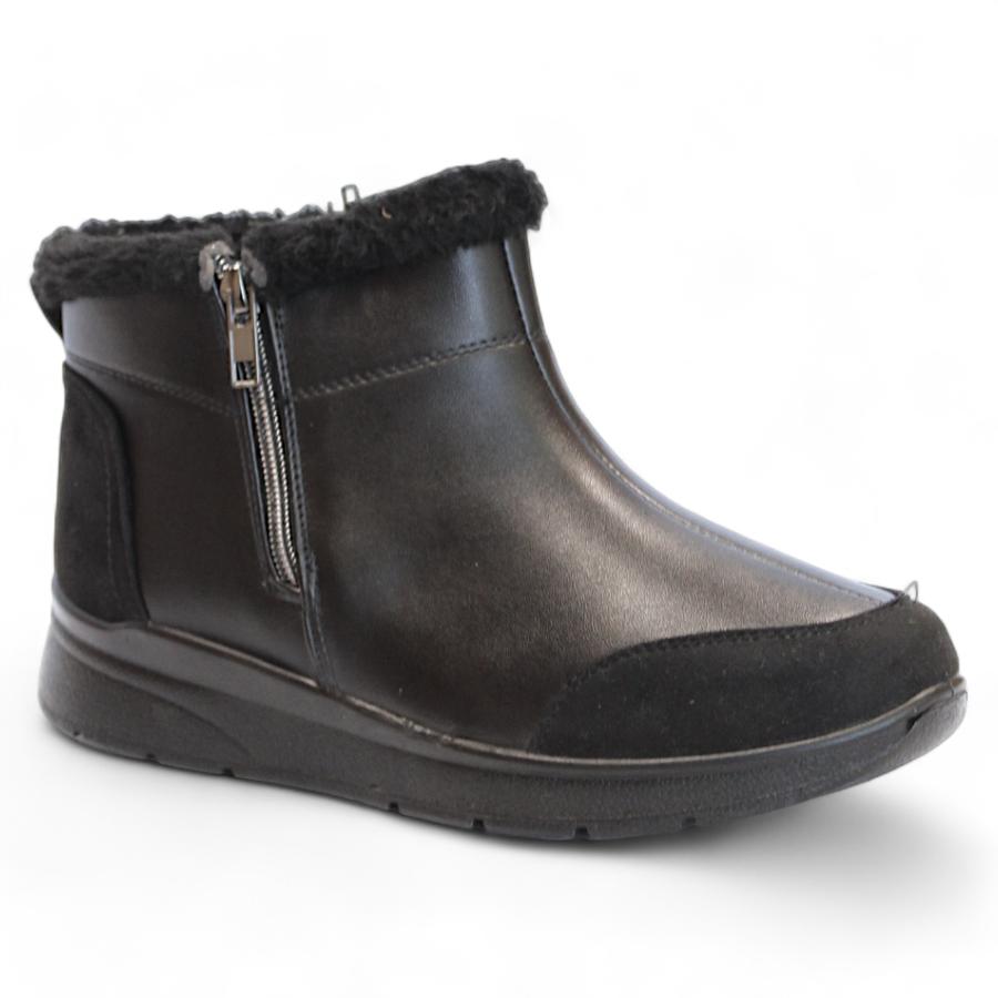 Botin Casual Mujer Via Rosmini Asiago Negro