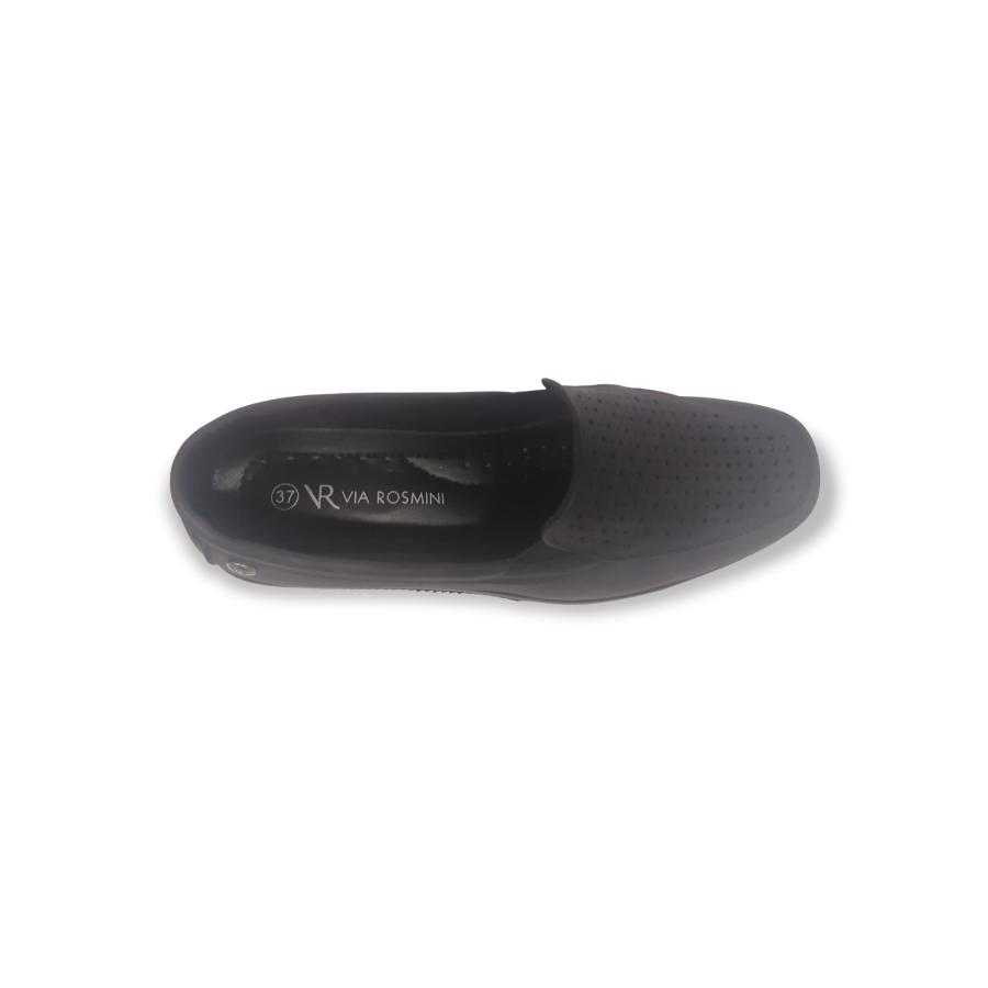 Mocasín Comfort Mujer Via Rosmini Daniele Negro
