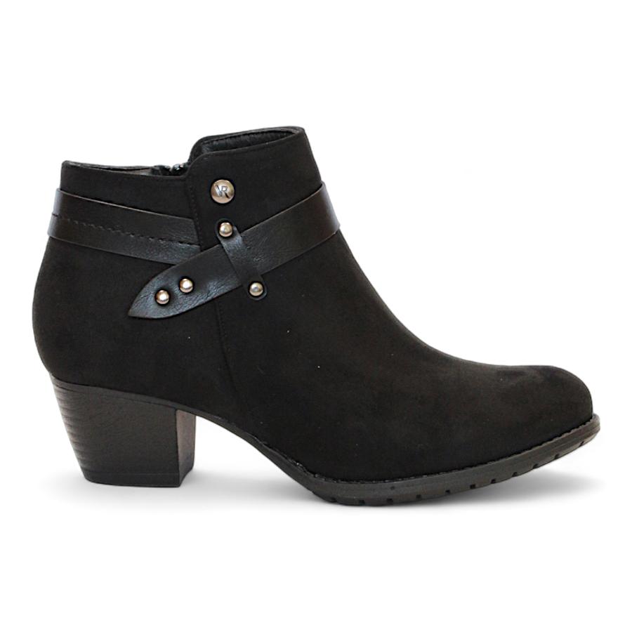 Botin Casual Mujer Via Rosmini Urai Negro