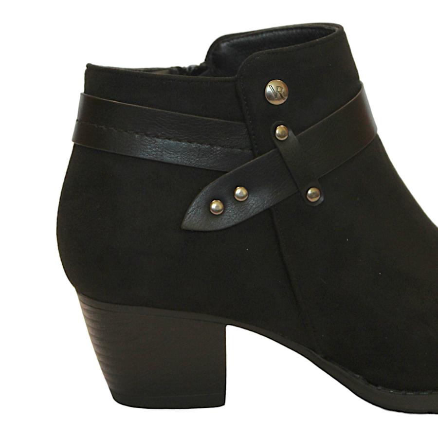 Botin Casual Mujer Via Rosmini Urai Negro
