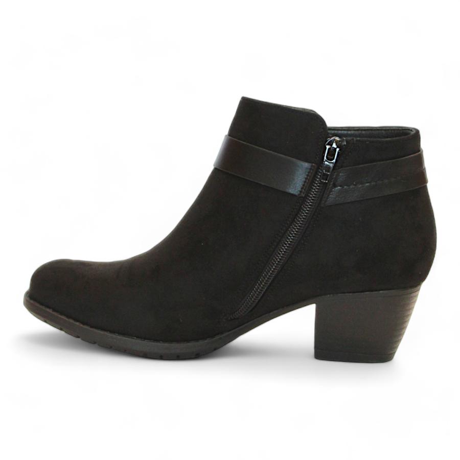 Botin Casual Mujer Via Rosmini Urai Negro
