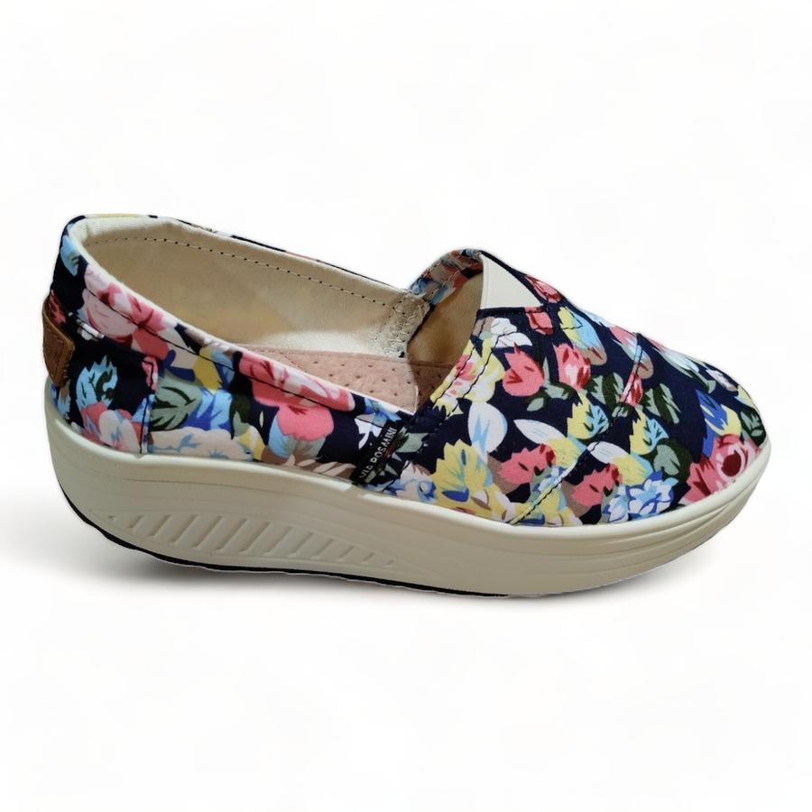 Zapatilla Mujer Via Rosmini Ferry Navy Rose