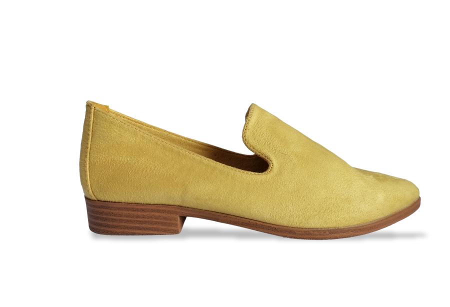 Mocasín Casual Mujer Via Rosmini Marie Amarillo