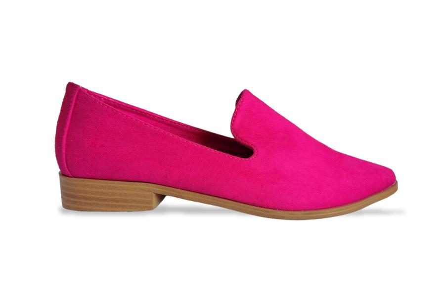 Mocasín Casual Mujer Via Rosmini Marie Fucsia