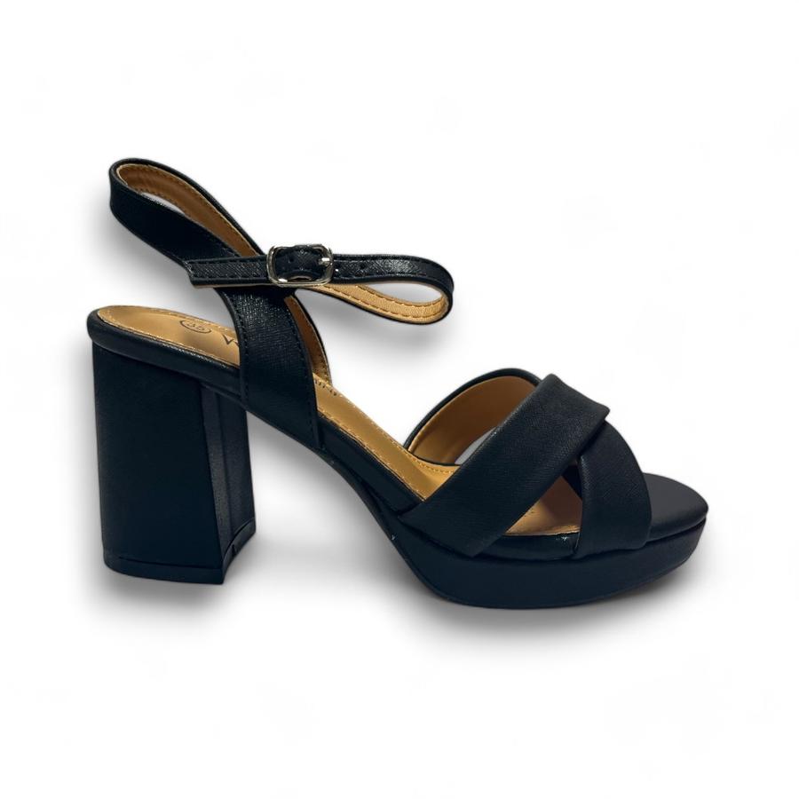 Sandalias Mujer Via Rosmini Genne Negro