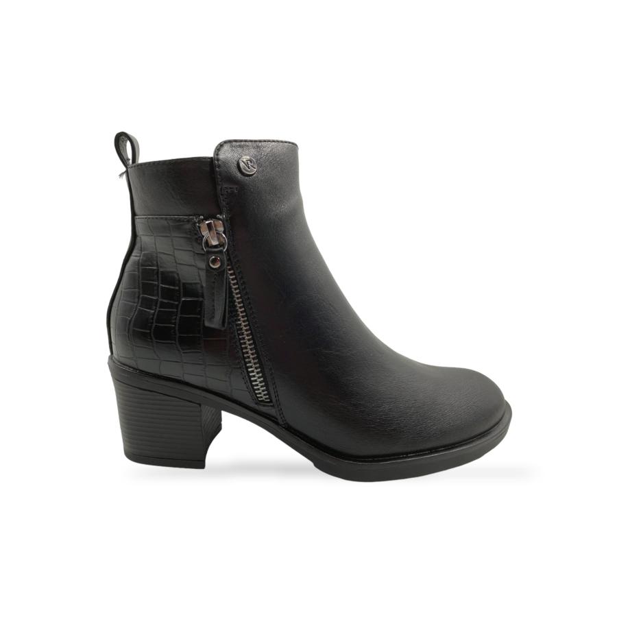 Botin Eco - Cuero Mujer Via Rosmini Nievo Negro