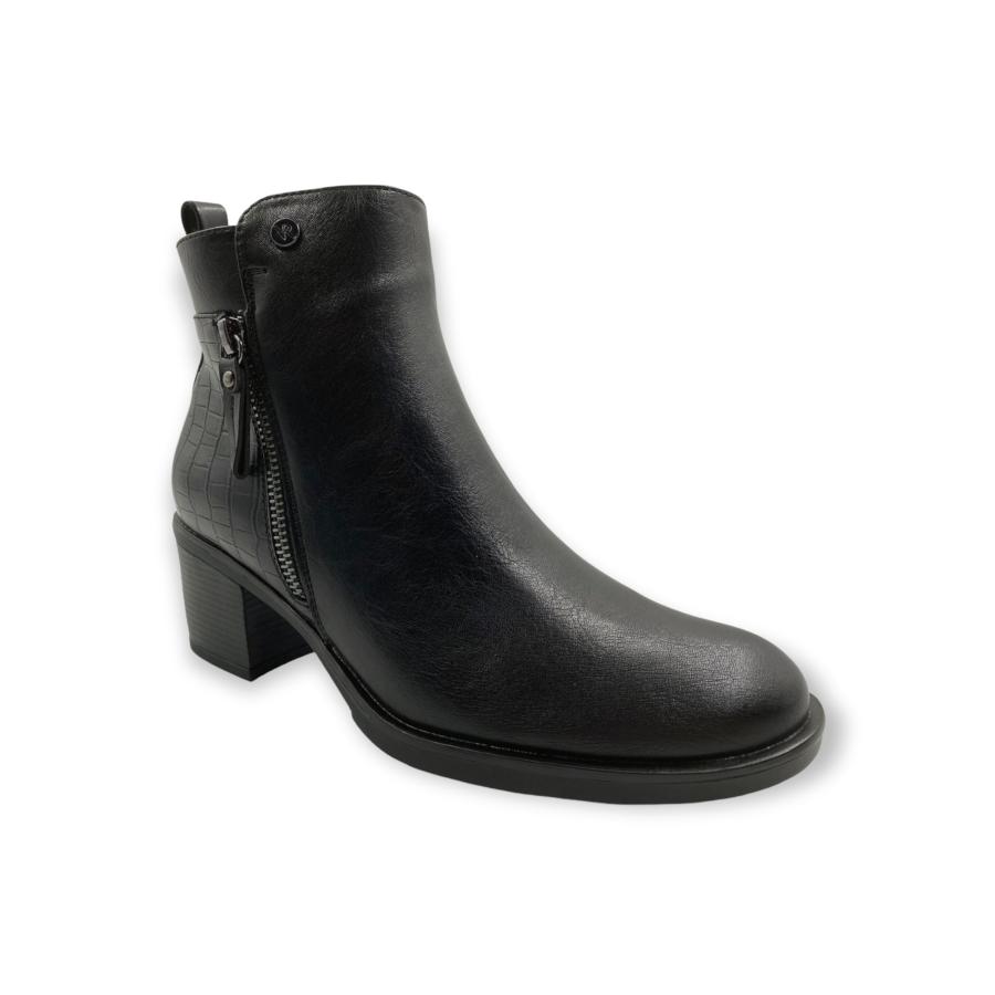 Botin Eco - Cuero Mujer Via Rosmini Nievo Negro