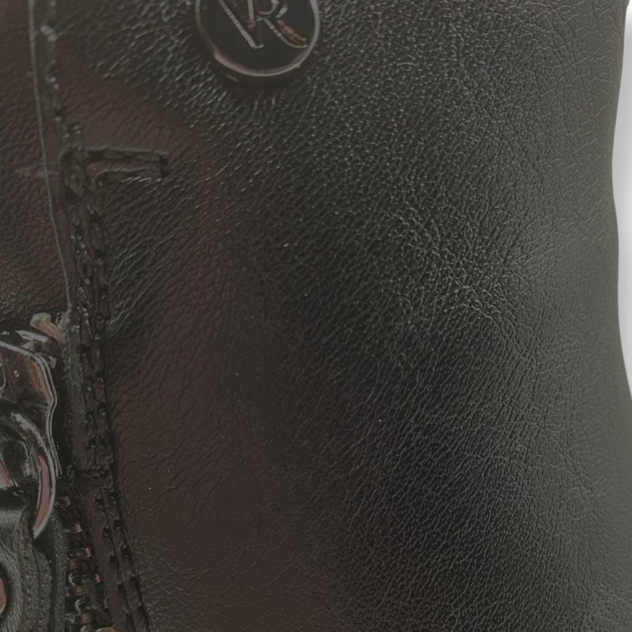 Botin Eco - Cuero Mujer Via Rosmini Nievo Negro