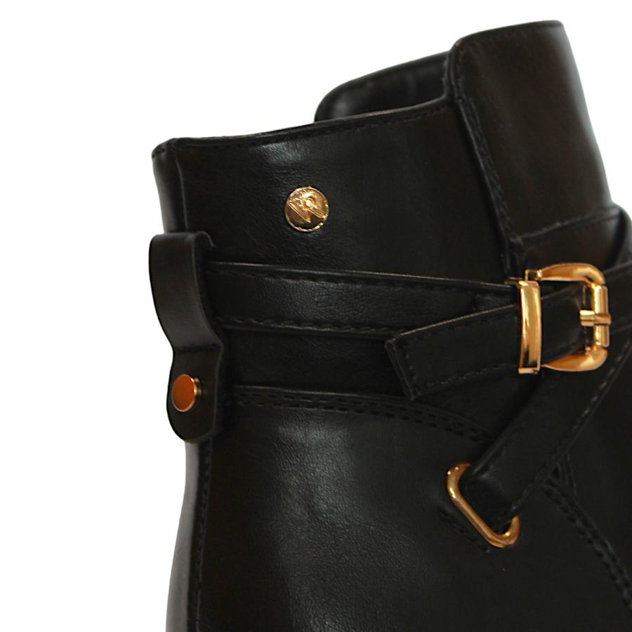Botin Mujer Via Rosmini Ritro Negro