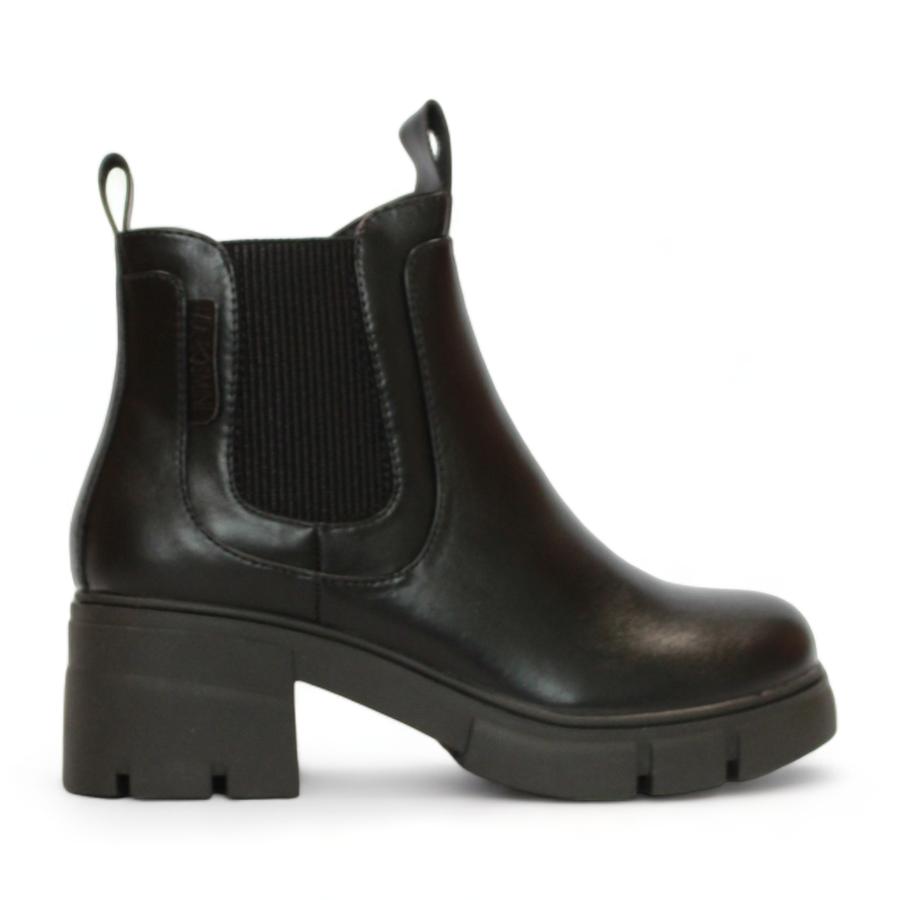 Botin Mujer Via Rosmini Bardon Negro