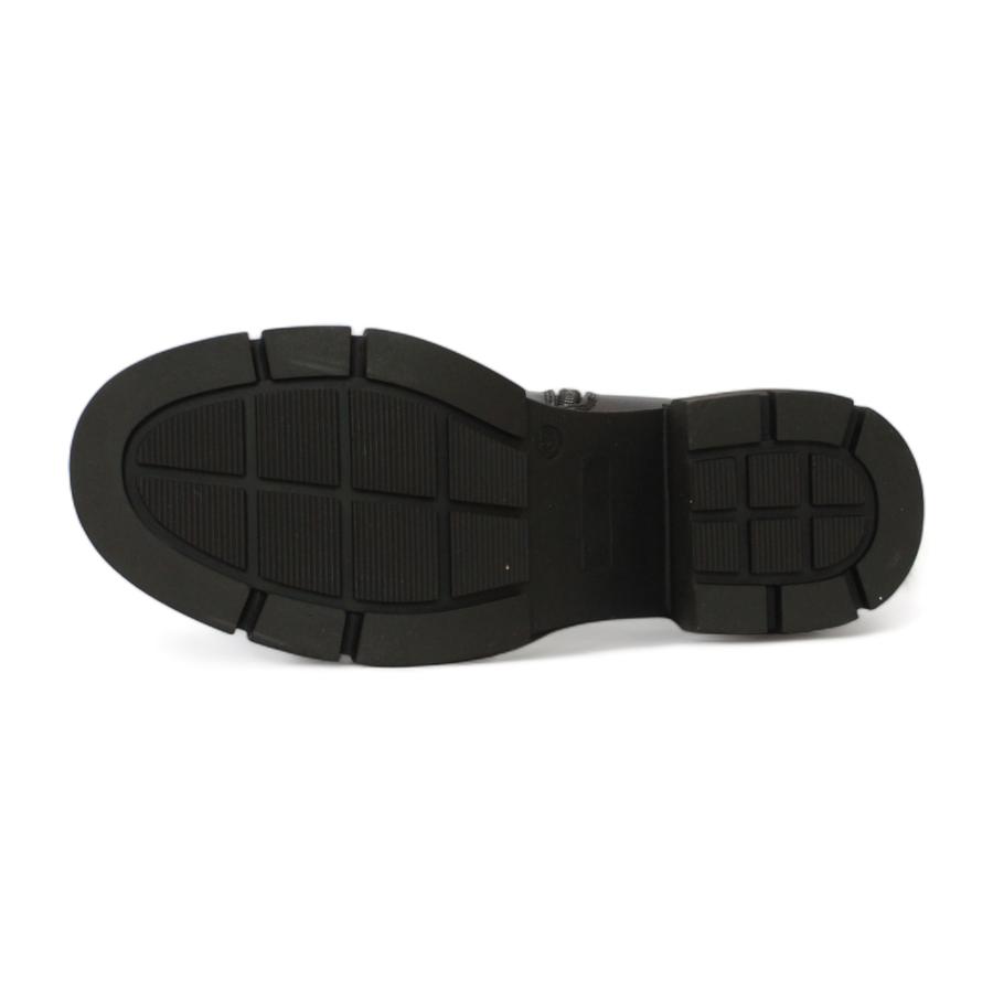 Botin Mujer Via Rosmini Bardon Negro