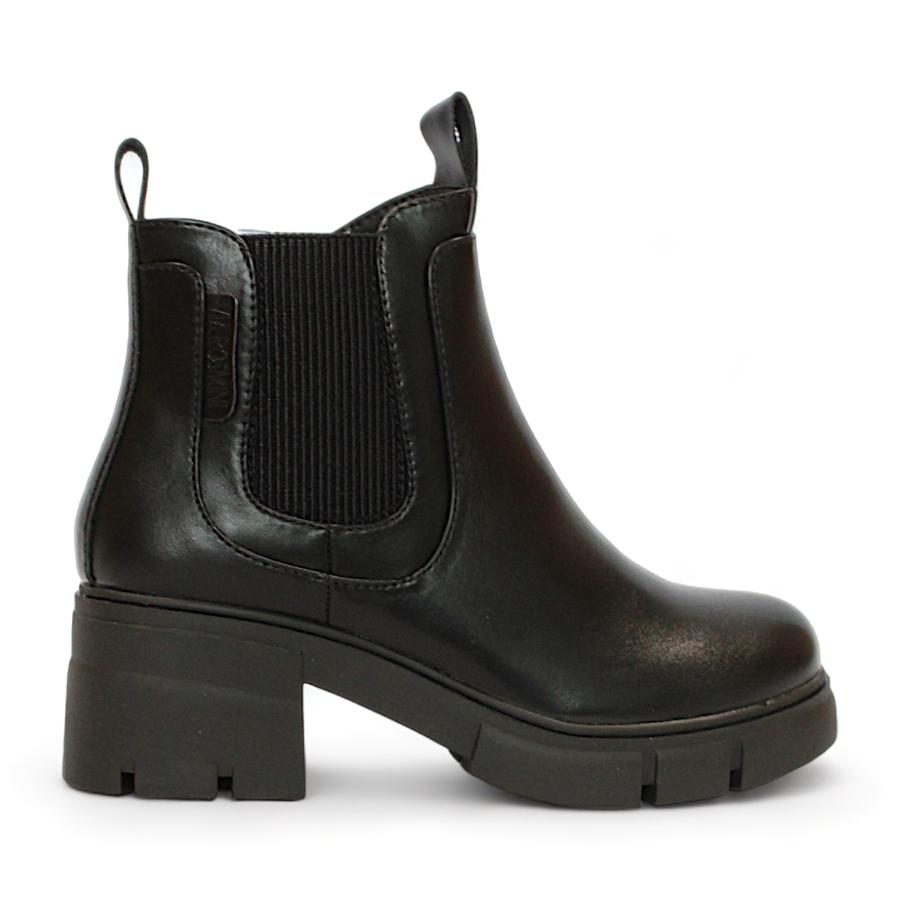 Botin Mujer Via Rosmini Bardon Negro