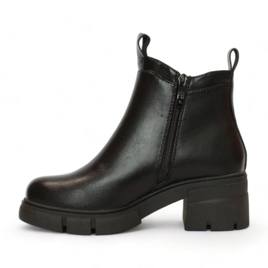 Botin Mujer Via Rosmini Bardon Negro