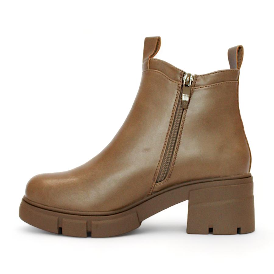 Botin Mujer Via Rosmini Bardon Taupe
