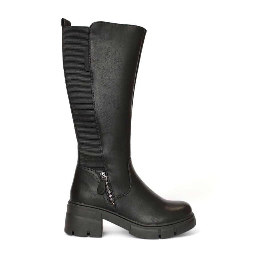 Bota Mujer Via Rosmini Tiamo Negro