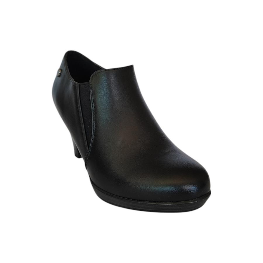 Zapatos Casual Mujer Cuero Ticina Negro