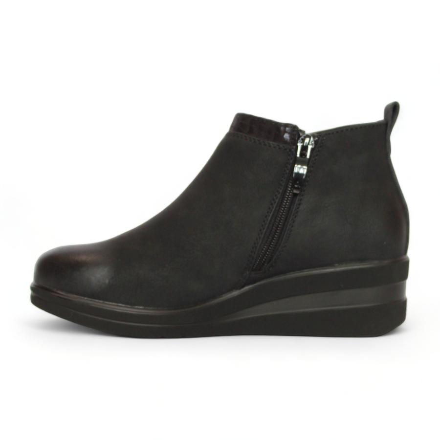 Botin Mujer Via Rosmini Comin Negro