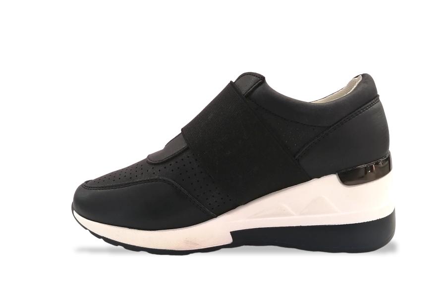 Zapatilla Urbana Mujer Via Rosmini Certosa Negro