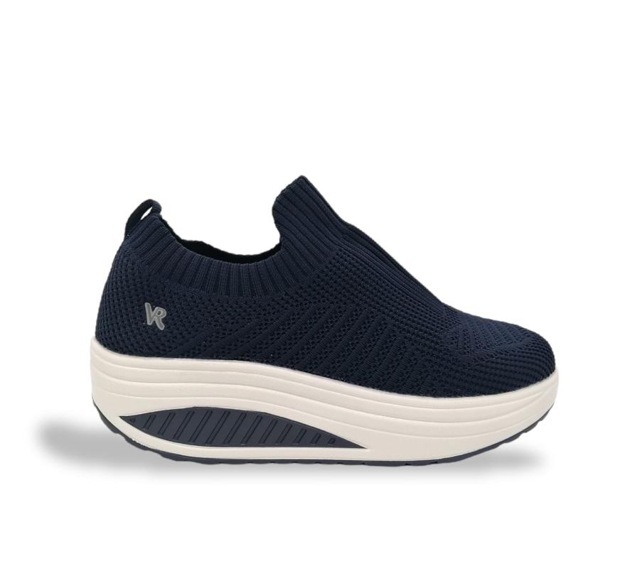 Zapatilla Casual Mujer Via Rosmini Scafa Azul