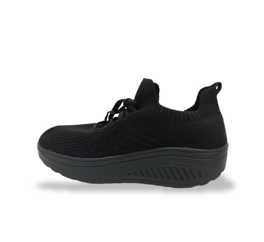 Zapatilla Casual Mujer Via Rosmini Damiani Negro