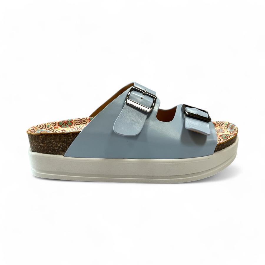 Sandalias Mujer Via Rosmini Prate Azul