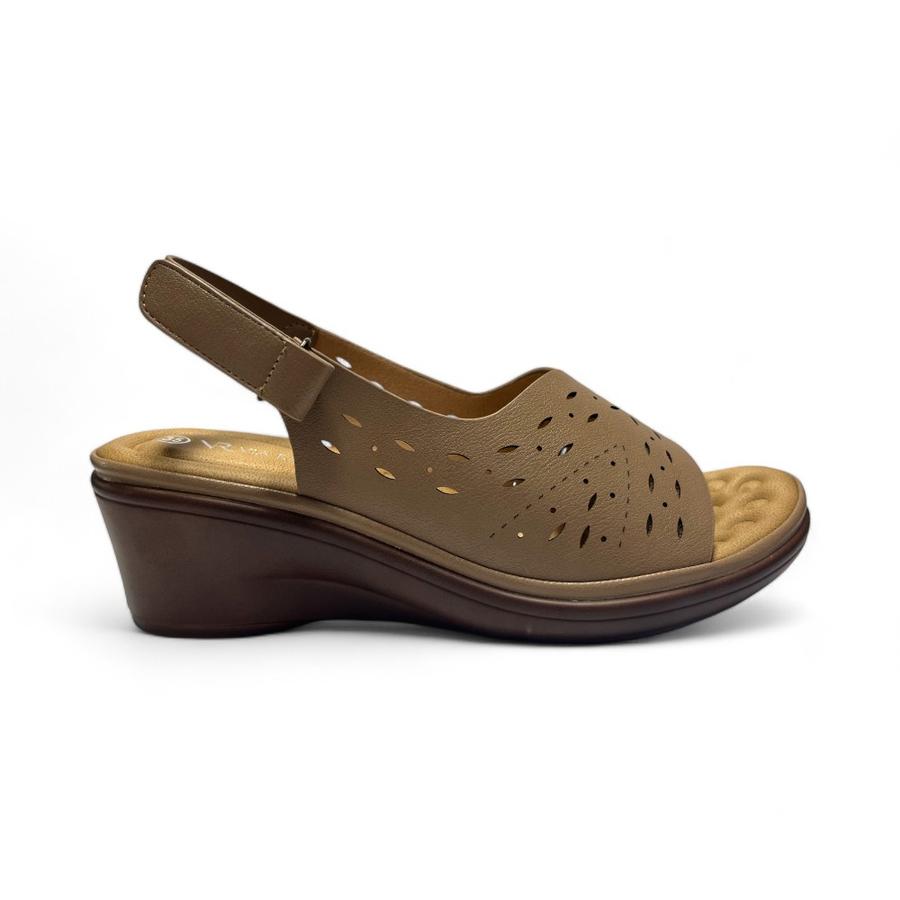 Sandalias Mujer Via Rosmini Gobetti Beige