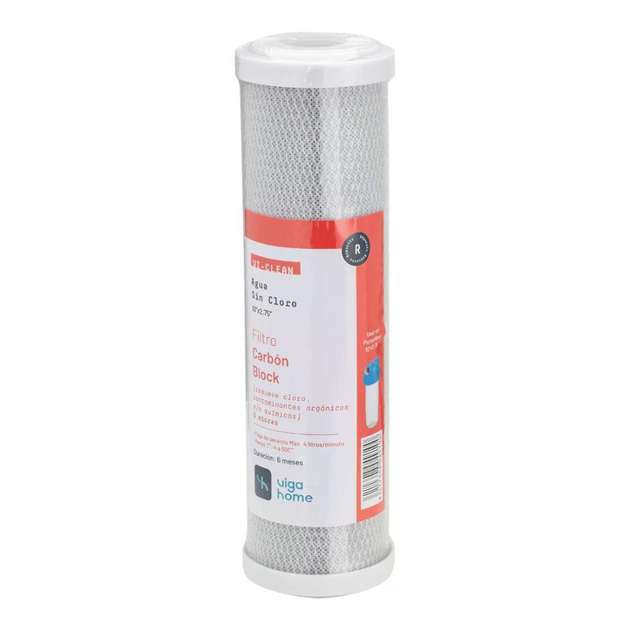 Filtro Carbon Block De 10"X2,75" 5 VigaHome Micro