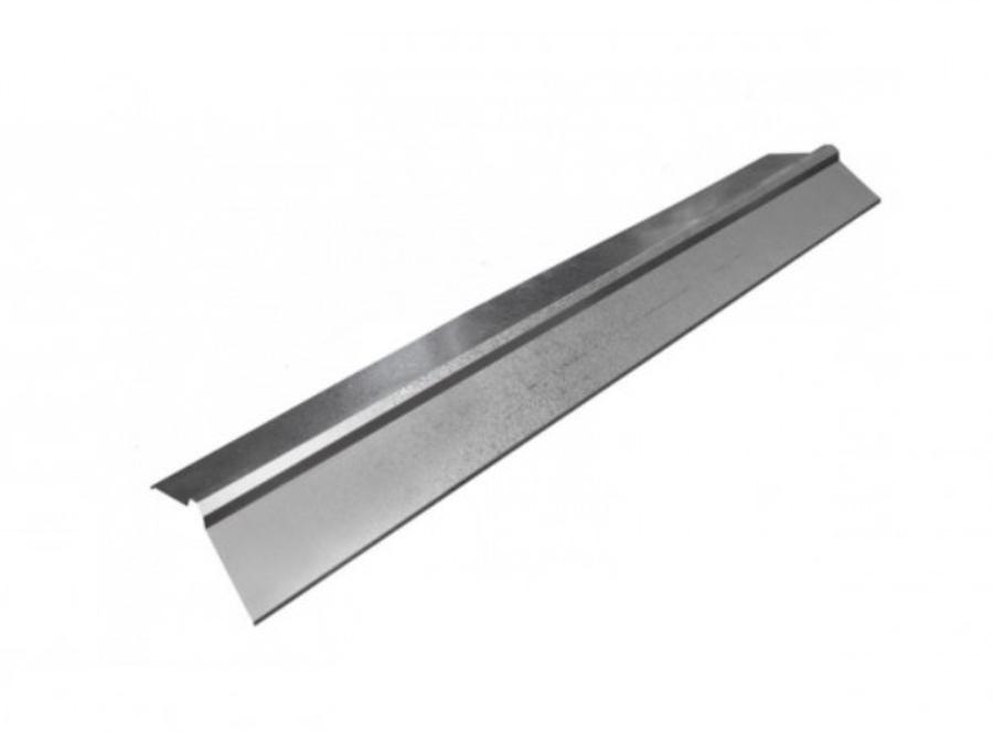 Tira Caballete Galvanizado 0,35 Mm X 408 Mm X 2 M