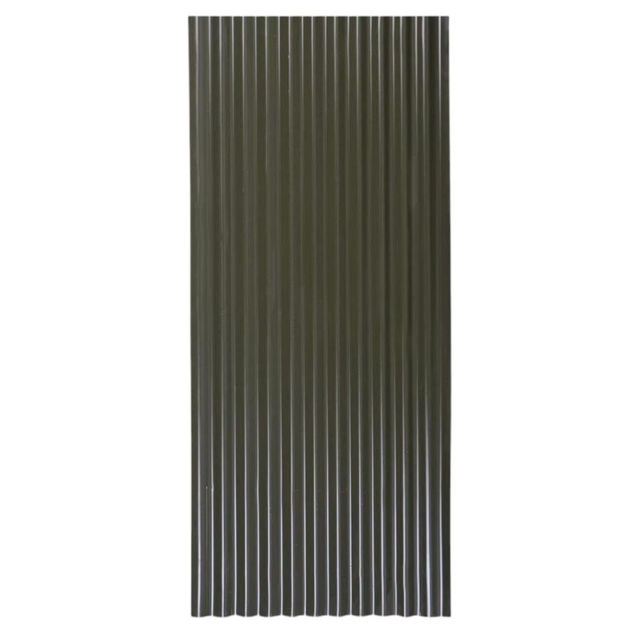 Plancha Zinc Acanalado Prepintado Negro 0,35x851x2500 mm