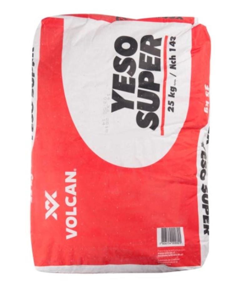 Yeso Super Saco 25 Kg