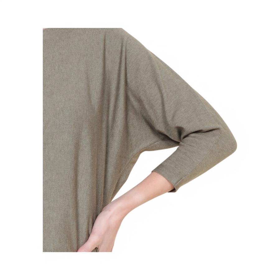 Sweater Mujer Wados 14754 Escote Redondo Olivo