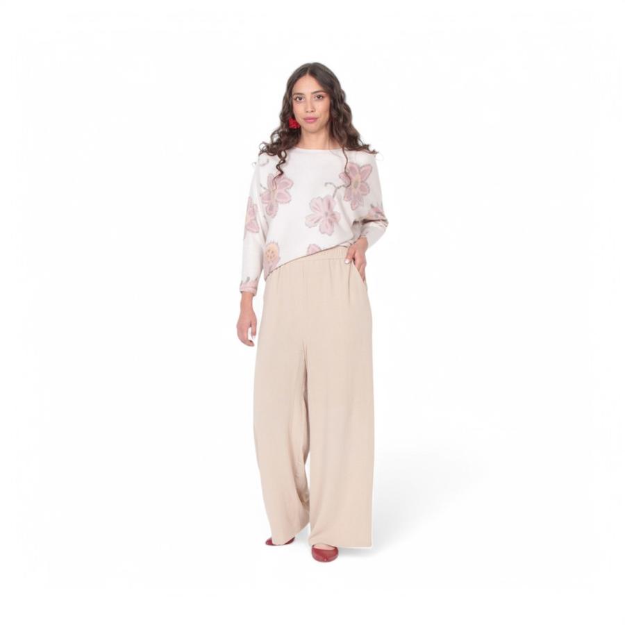 Sweater Mujer Wados 15012A Manga 3/4 Sublimado Crudo