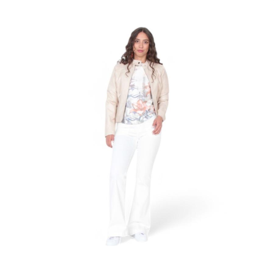 Sweater Mujer Wados 15012A Manga 3/4 Sublimado Blanco