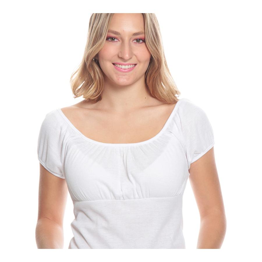 Polera Mujer Wados Escote Redondo BCJT094 Blanco