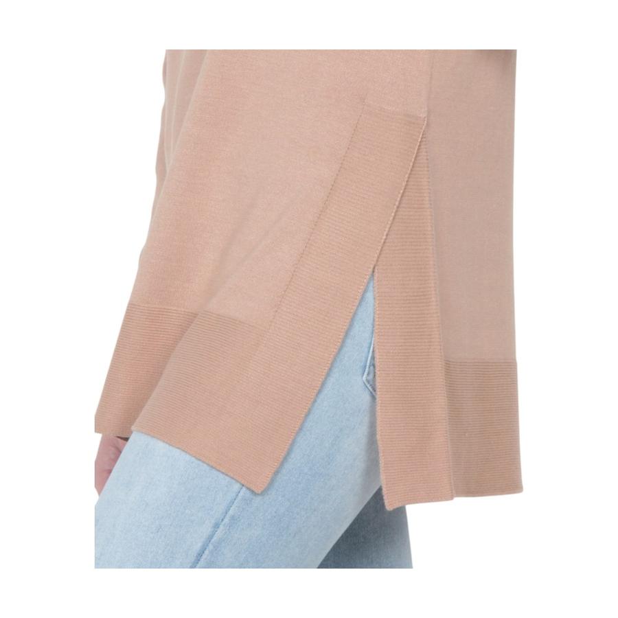 Sweater Manga Larga Wados Mujer Escote Redondo Beige