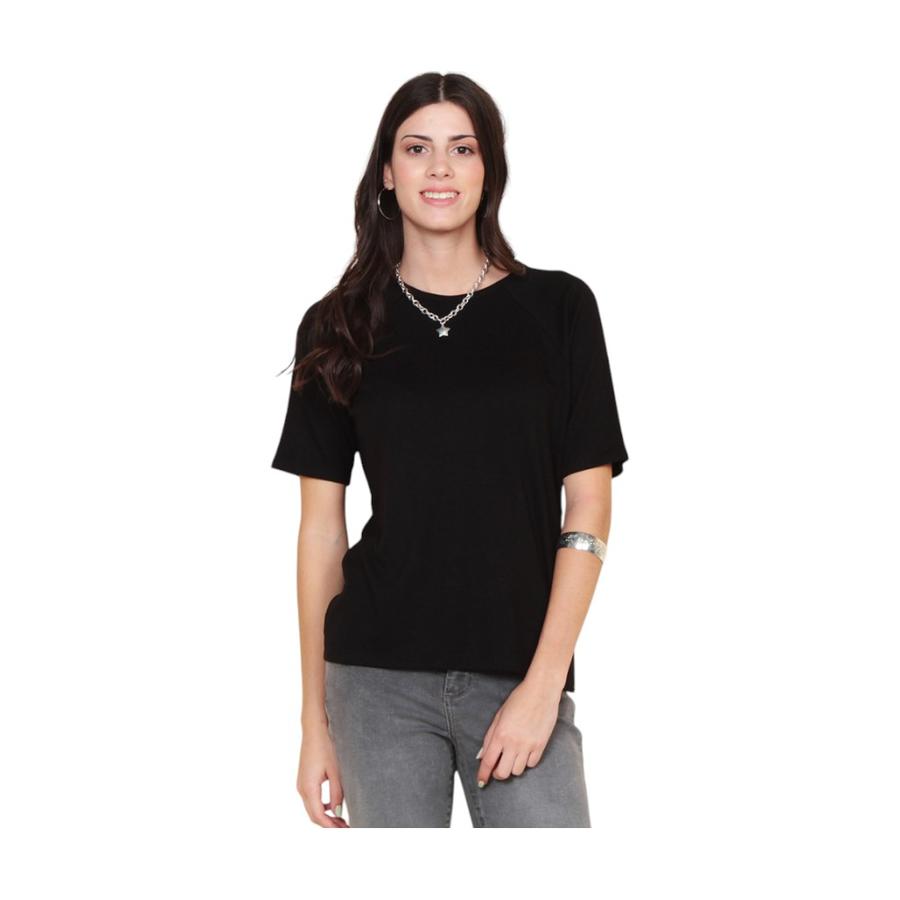 
                                Polera Manga Corta Wados Mujer Negro                            