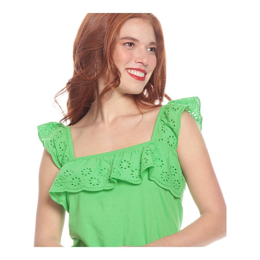 Polera verde mujer shop