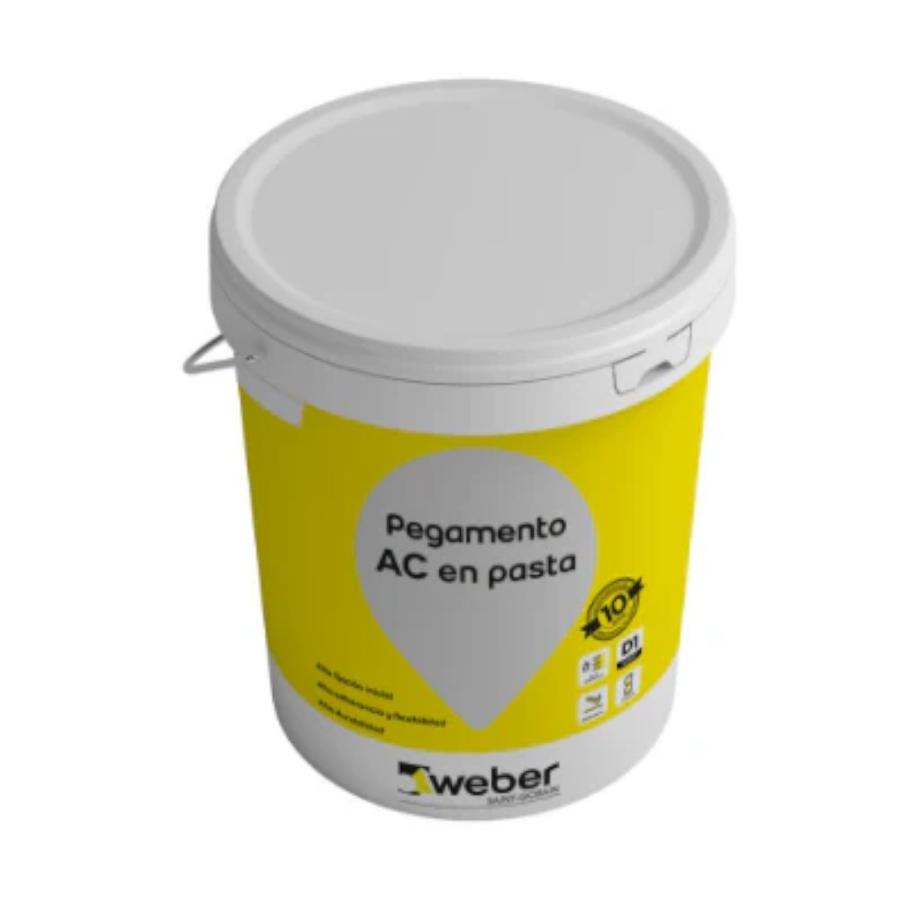 Adhesivo Cerámico Weber AC Balde 15 Kg