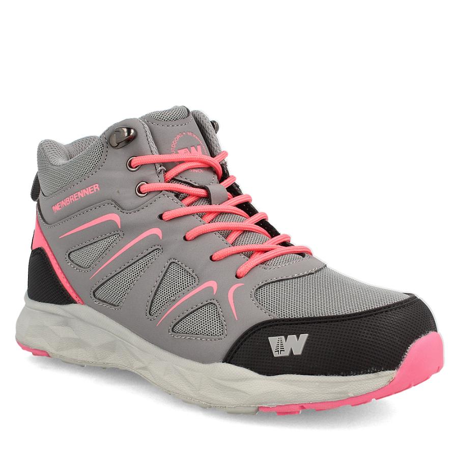 Botin Infantil Weinbrenner Kansas Gris-Rosado