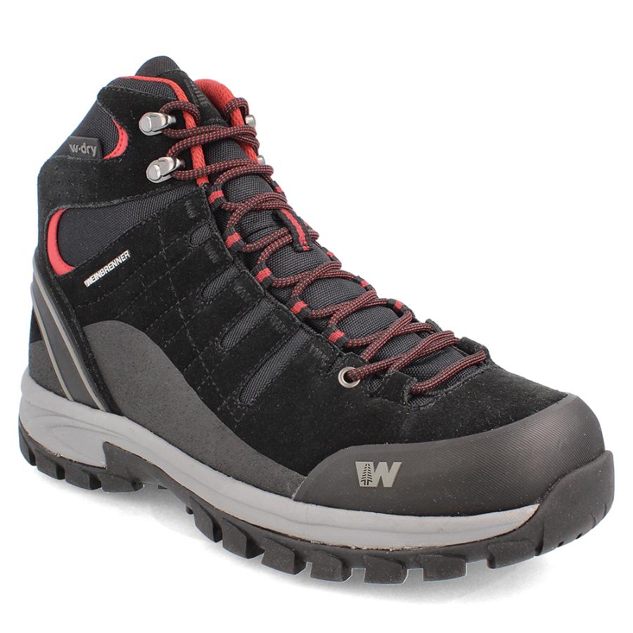 Botín Outdoor Hombre Weinbrenner Battuta Mid Negro