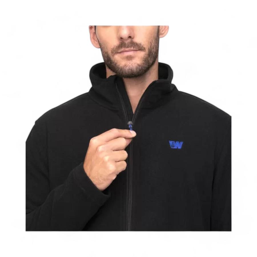 Polar Hombre Weinbrenner Full Zipper Guadavari Negro