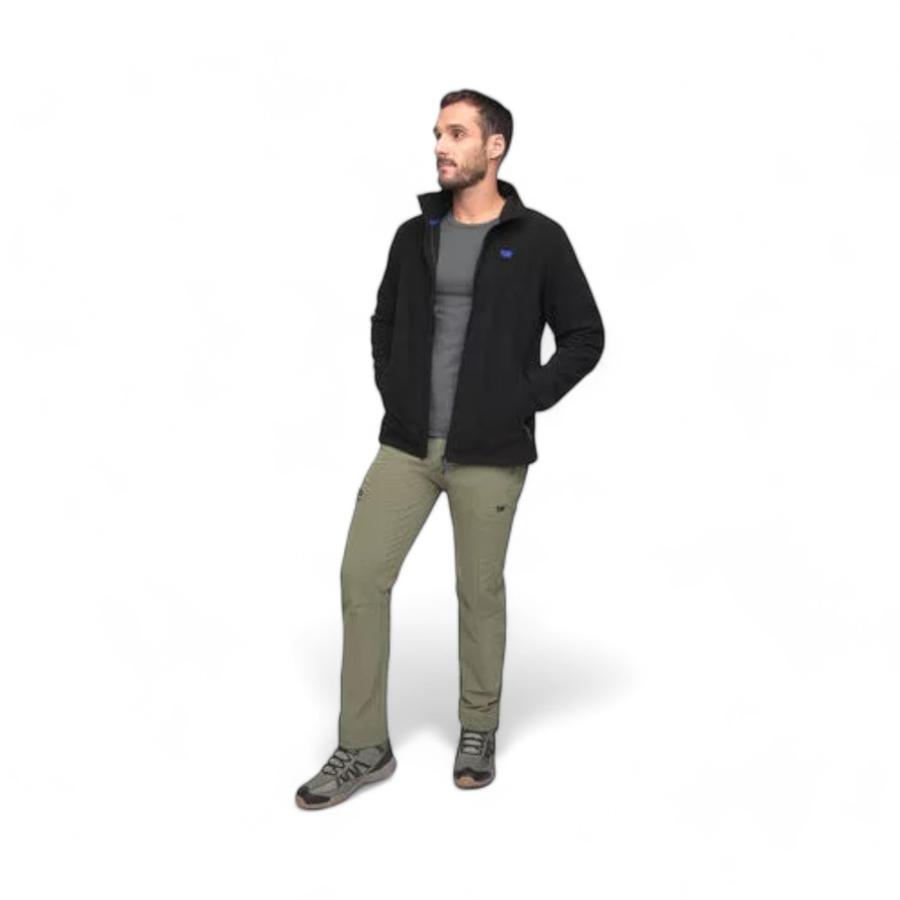 Polar Hombre Weinbrenner Full Zipper Guadavari Negro