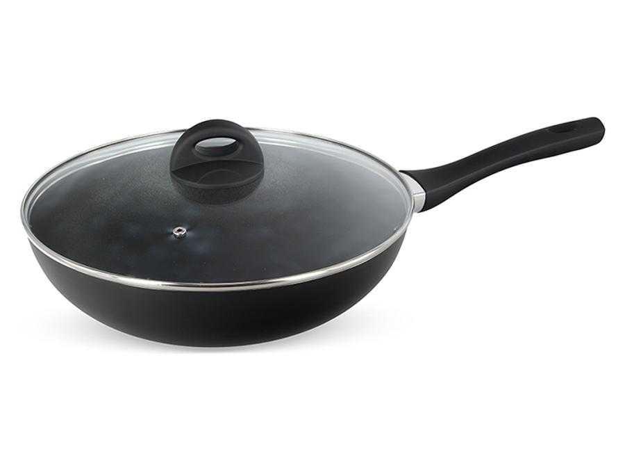 Sartén Wok 30 Cm Con Tapa Firenze Taleggio
